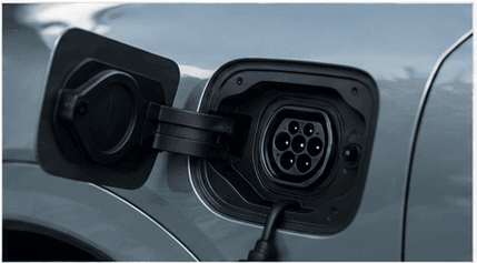 EV charging connectors — Type 2 connector cable close-up