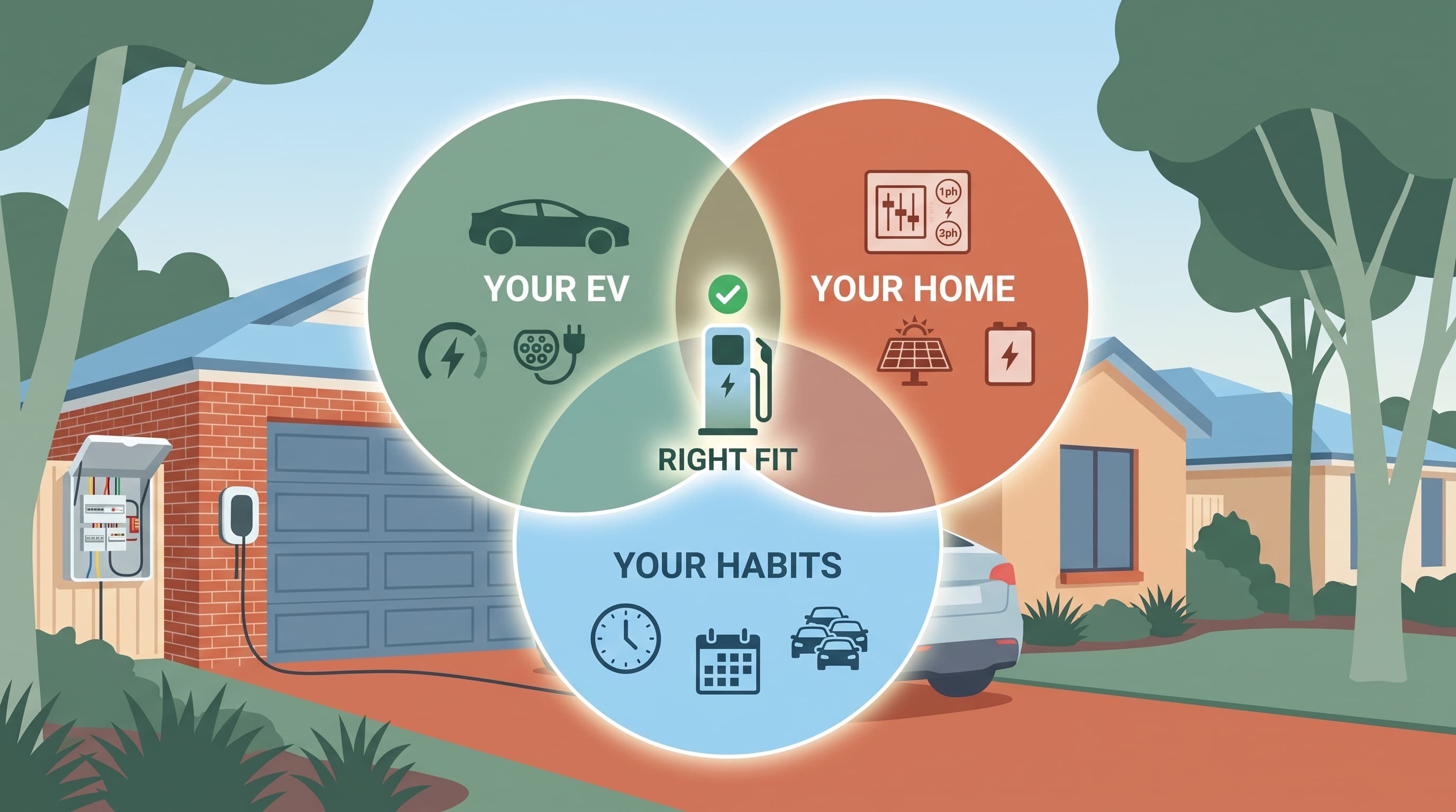 Charging an EV at home in Australia